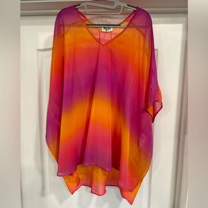Show Me Your Mumu Sunset Colorful Tunic Top